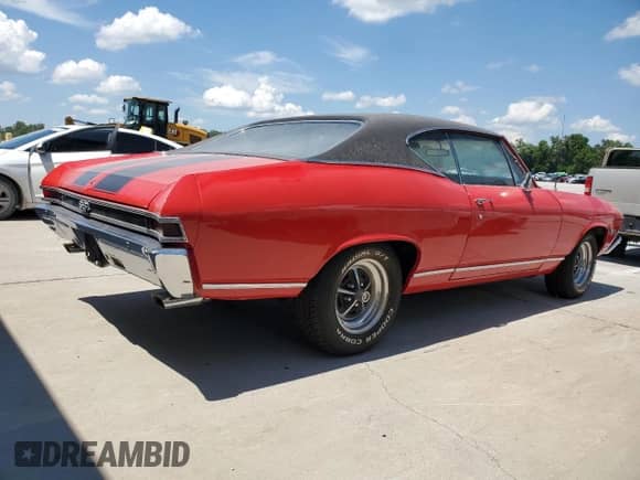 1968 Chevrolet Chevelle с VIN 138378A112236, выставлен на аукционе Copart как лот 61771345 с пробегом Не указан миль и Списание • Salvage title. История ставок и продаж доступна на DreamBid. Изображение 3.