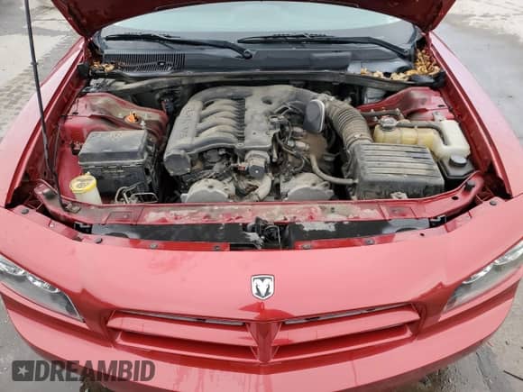 2008 Dodge Charger SE with VIN 2B3KA43G88H322528, listed as a Copart auction lot 47425645 with 146,601 mi miles and Salvage title. Bid and sale history available at DreamBid. Image 11.