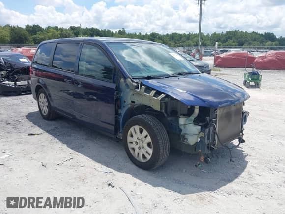 2017 Dodge Grand Caravan SE Plus with VIN 2C4RDGBG6HR640908, listed as a IAAI auction lot 42966000 with 146,343 mi miles and . Bid and sale history available at DreamBid. Image 1.