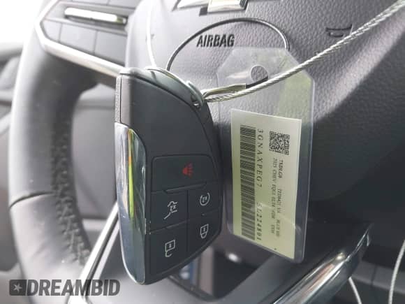 2025 Chevrolet Equinox AWD LT z VIN 3GNAXPEG7SL224801, wystawiony jako IAAI lot #43538041 z przebiegiem 15 237 mil mil oraz . Historia ofert i sprzedaży dostępna na DreamBid. Obrazek 11.