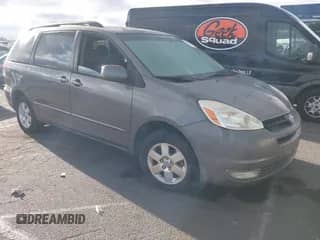 2004 Toyota Sienna XLE with VIN 5TDZA22C04S166139, listed as a IAAI auction lot 43343517 with 101,959 mi miles and . Bid and sale history available at DreamBid. Image 1.