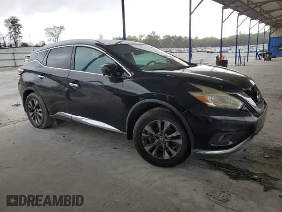 2016 Nissan Murano SL with VIN 5N1AZ2MH4GN166925, listed as a Copart auction lot 85680875 with Not provided miles and Clean title. Bid and sale history available at DreamBid. Image 4.
