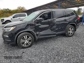2016 Honda Pilot EX-L z VIN 5FNYF6H56GB123124, wystawiony jako Copart lot #89561275 z przebiegiem 99 231 mil mil oraz Szkoda całkowita • Salvage title. Historia ofert i sprzedaży dostępna na DreamBid. Obrazek 1.