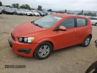 2012 Chevrolet Sonic LS with VIN 1G1JB6SH8C4108926, listed as a Copart auction lot 55526515 with 65,914 mi miles and Salvage title. Bid and sale history available at DreamBid. Image 1.