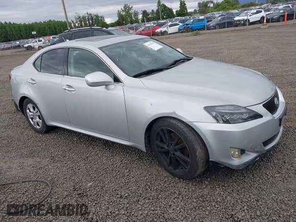 2007 Lexus IS 250 with VIN JTHBK262272027334, listed as a IAAI auction lot 42332530 with Not provided miles and . Bid and sale history available at DreamBid. Image 1.