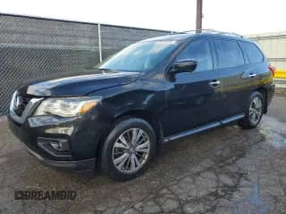 2017 Nissan Pathfinder S with VIN 5N1DR2MMXHC612325, listed as a Copart auction lot 85673215 with 113,930 mi miles and Clean title. Bid and sale history available at DreamBid. Image 1.