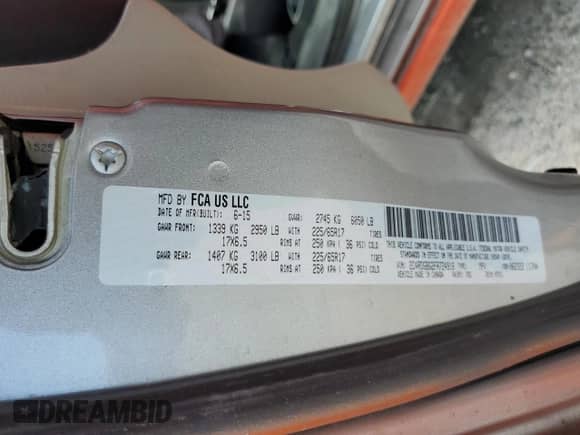 2015 Dodge Grand Caravan American Value с VIN 2C4RDGBG2FR724916, выставлен на аукционе Copart как лот 74454564 с пробегом 280 374 миль миль и Списание • Salvage title. История ставок и продаж доступна на DreamBid. Изображение 15.