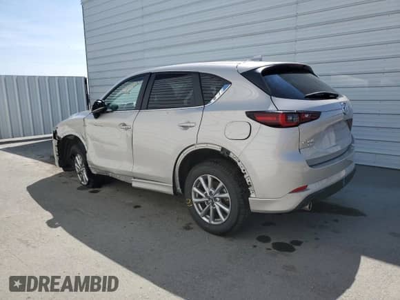 2025 Mazda CX-5 S Preferred z VIN JM3KFBCL2S0588678, wystawiony jako Copart lot #83872435 z przebiegiem 4 270 mil mil oraz Szkoda całkowita • Salvage title. Historia ofert i sprzedaży dostępna na DreamBid. Obrazek 2.