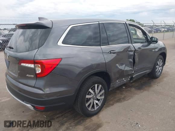 2020 Honda Pilot EX с VIN 5FNYF6H31LB036112, выставлен на аукционе IAAI как лот 42706090 с пробегом 72 383 миль миль и . История ставок и продаж доступна на DreamBid. Изображение 4.