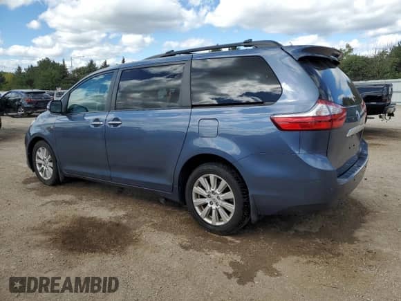 2017 Toyota Sienna XLE with VIN 5TDDZ3DC9HS183579, listed as a Copart auction lot 71831825 with 70,065 mi miles and Salvage title. Bid and sale history available at DreamBid. Image 2.