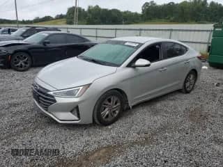 2019 Hyundai Elantra SEL z VIN 5NPD84LF1KH491069, wystawiony jako Copart lot #81458735 z przebiegiem 163 217 mil mil oraz Szkoda całkowita • Salvage title. Historia ofert i sprzedaży dostępna na DreamBid. Obrazek 1.