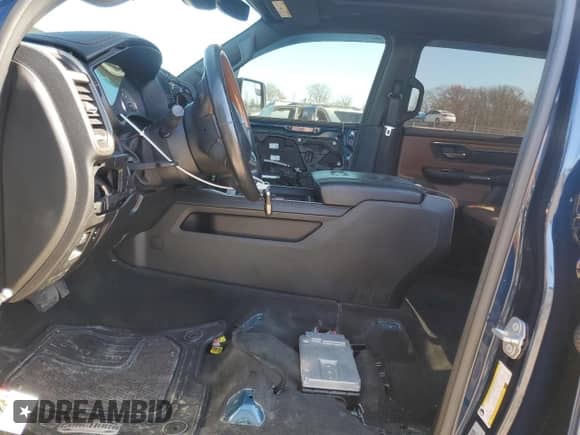 2020 Ram 1500 Longhorn with VIN 1C6SRFKT0LN164260, listed as a Copart auction lot 50313555 with Not provided miles and Salvage title. Bid and sale history available at DreamBid. Image 7.