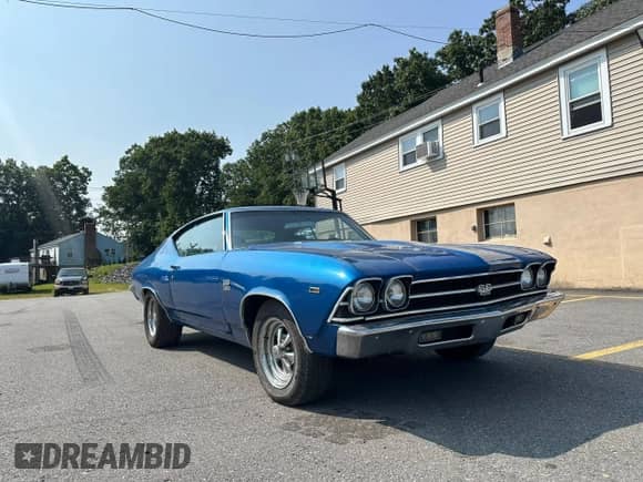 1969 Chevrolet Chevelle z VIN 136379K386962, wystawiony jako Copart lot #67669394 z przebiegiem Nie podano mil oraz Czysty tytuł • Clean title. Historia ofert i sprzedaży dostępna na DreamBid. Obrazek 5.