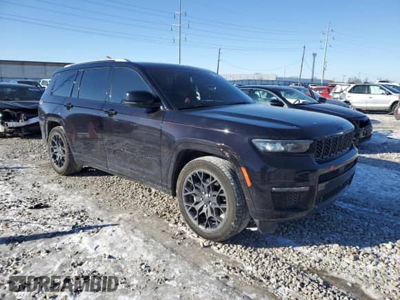 2023 Jeep Grand Cherokee Summit с VIN 1C4RJKEG3P8100854, выставлен на аукционе Copart как лот 89175215 с пробегом 31 850 миль миль и Списание • Salvage title. История ставок и продаж доступна на DreamBid. Изображение 4.