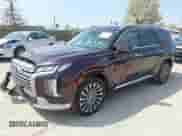 2025 Hyundai Palisade Calligraphy с VIN KM8R7DGE2SU828795, выставлен на аукционе IAAI как лот 42127361 с пробегом 7 468 миль миль и . История ставок и продаж доступна на DreamBid. Изображение 18.