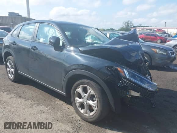 2023 Honda HR-V LX with VIN 3CZRZ2H34PM737968, listed as a IAAI auction lot 42480680 with 32,100 mi miles and . Bid and sale history available at DreamBid. Image 1.