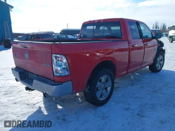 2016 Ram 1500 Outdoorsman with VIN 1C6RR7GTXGS279727, listed as a IAAI auction lot 41765054 with 89,821 mi miles and . Bid and sale history available at DreamBid. Image 4.