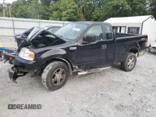 2006 Ford F-150 XL with VIN 1FTRF14W06NA29424, listed as a Copart auction lot 68434225 with 134,678 mi miles and Salvage title. Bid and sale history available at DreamBid. Image 1.