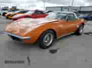 1972 Chevrolet Corvette с VIN 1Z67K2S521698, выставлен на аукционе Copart как лот 76799484 с пробегом 68 566 миль миль и На запчасти • Non repairable. История ставок и продаж доступна на DreamBid. Изображение 1.