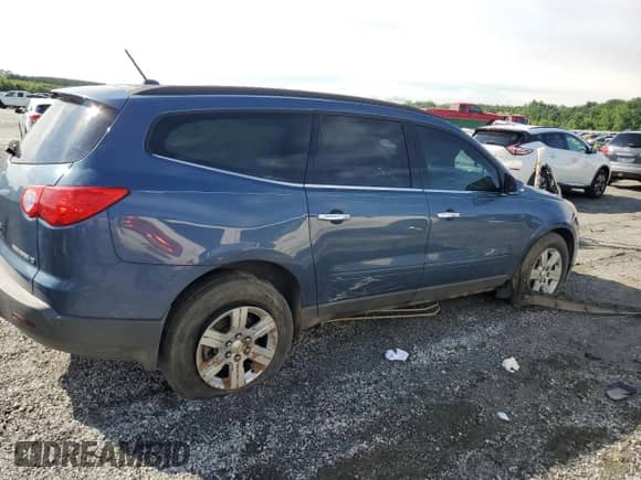 2012 Chevrolet Traverse 2LT with VIN 1GNKRJED2CJ313590, listed as a Copart auction lot 60274385 with 147,063 mi miles and Salvage title. Bid and sale history available at DreamBid. Image 3.