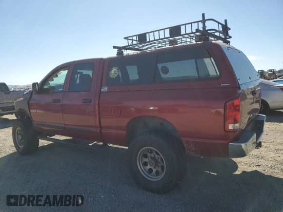 2006 Dodge 2500 SLT z VIN 1D7KS28C56J202872, wystawiony jako Copart lot #82196245 z przebiegiem 237 884 mil mil oraz Szkoda całkowita • Salvage title. Historia ofert i sprzedaży dostępna na DreamBid. Obrazek 2.