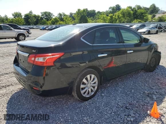 2017 Nissan Sentra SV with VIN 3N1AB7AP5HL713934, listed as a Copart auction lot 63535355 with 71,077 mi miles and Salvage title. Bid and sale history available at DreamBid. Image 3.