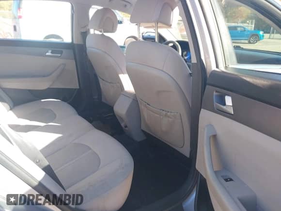 2016 Hyundai Sonata SE with VIN 5NPE24AF6GH285892, listed as a IAAI auction lot 43468252 with 150,467 mi miles and . Bid and sale history available at DreamBid. Image 8.