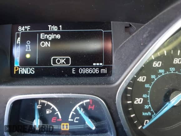 2014 Ford Focus Titanium with VIN 1FADP3N27EL398568, listed as a IAAI auction lot 42953909 with 98,606 mi miles and . Bid and sale history available at DreamBid. Image 15.