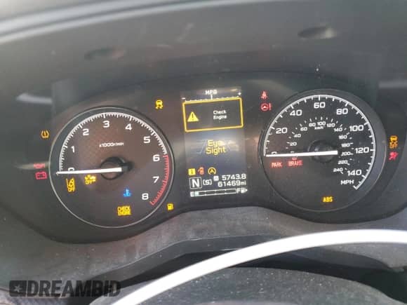 2020 Subaru Forester z VIN JF2SKADC8LH577122, wystawiony jako Copart lot #67997175 z przebiegiem 61 469 mil mil oraz Szkoda całkowita • Salvage title. Historia ofert i sprzedaży dostępna na DreamBid. Obrazek 9.