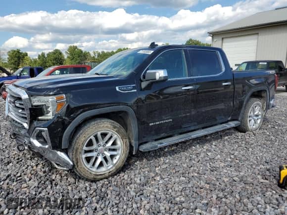 2021 GMC Sierra 1500 SLT с VIN 3GTU9DED1MG147181, выставлен на аукционе Copart как лот 71183065 с пробегом 115 293 миль миль и Списание • Salvage title. История ставок и продаж доступна на DreamBid. Изображение 1.