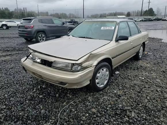 1991 Toyota Camry z VIN JT2SV21E4M0375713, wystawiony jako Copart lot #43257235 z przebiegiem 219 646 mil mil oraz Szkoda całkowita • Salvage title. Historia ofert i sprzedaży dostępna na DreamBid. Obrazek 11.
