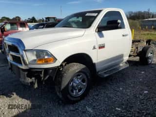 2011 Dodge RAM with VIN 3D7LT2EL2BG629217, listed as a Copart auction lot 46486415 with 106,104 mi miles and Salvage title. Bid and sale history available at DreamBid. Image 1.