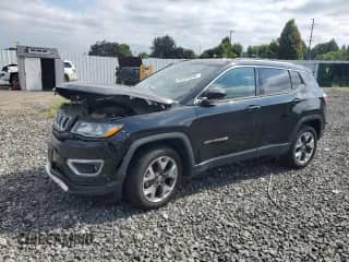 2018 Jeep Compass Limited с VIN 3C4NJDCB2JT266969, выставлен на аукционе Copart как лот 80344645 с пробегом 59 705 миль миль и Списание • Salvage title. История ставок и продаж доступна на DreamBid. Изображение 1.