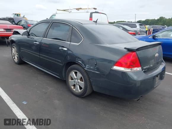 2013 Chevrolet Impala LTZ with VIN 2G1WC5E38D1244192, listed as a IAAI auction lot 43216599 with Not provided miles and . Bid and sale history available at DreamBid. Image 3.
