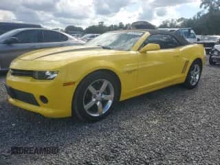 2015 Chevrolet Camaro LT z VIN 2G1FD3D38F9217789, wystawiony jako Copart lot #81092645 z przebiegiem Nie podano mil oraz Szkoda całkowita • Salvage title. Historia ofert i sprzedaży dostępna na DreamBid. Obrazek 1.