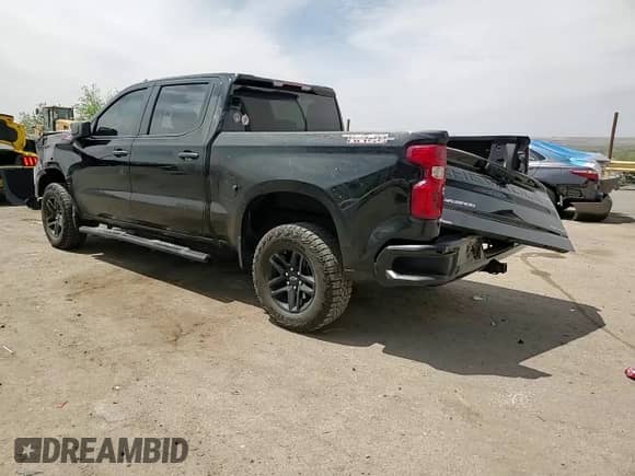 2024 Chevrolet Silverado 1500 Custom Trail Boss with VIN 3GCPDCEK8RG186393, listed as a Copart auction lot 53057895 with 26,915 mi miles and Salvage title. Bid and sale history available at DreamBid. Image 11.