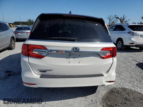 2020 Honda Odyssey EX-L с VIN 5FNRL6H73LB002124, выставлен на аукционе Copart как лот 80749295 с пробегом 52 284 миль миль и На запчасти • Non repairable. История ставок и продаж доступна на DreamBid. Изображение 6.