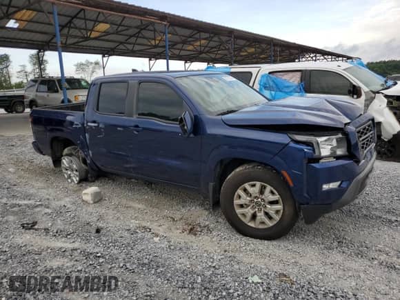 2023 Nissan Frontier Pro-X with VIN 1N6ED1EJ4PN639087, listed as a Copart auction lot 57213374 with 12,347 mi miles and Salvage title. Bid and sale history available at DreamBid. Image 4.