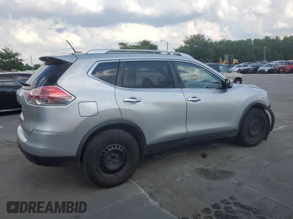 2016 Nissan Rogue SV with VIN JN8AT2MT2GW027949, listed as a Copart auction lot 68007675 with 125,685 mi miles and Salvage title. Bid and sale history available at DreamBid. Image 3.