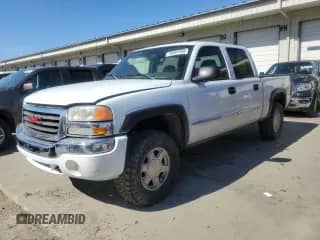 2004 GMC Sierra 1500 SLT with VIN 2GTEK13T241352227, listed as a Copart auction lot 46681935 with 150,944 mi miles and Salvage title. Bid and sale history available at DreamBid. Image 1.
