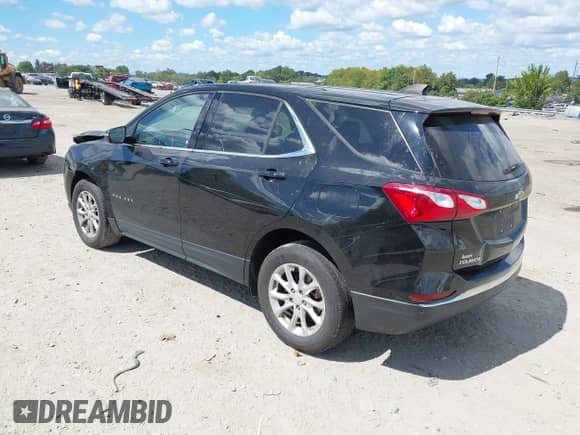 2019 Chevrolet Equinox LT z VIN 2GNAXTEV6K6279686, wystawiony jako IAAI lot #43095694 z przebiegiem 201 421 mil mil oraz . Historia ofert i sprzedaży dostępna na DreamBid. Obrazek 3.