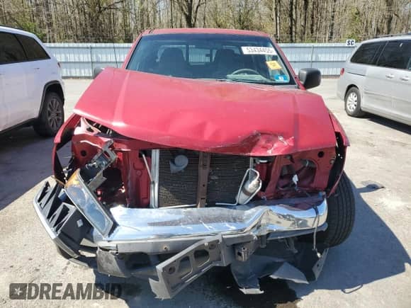 2006 Chevrolet Colorado 1LT with VIN 1GCCS136168202594, listed as a Copart auction lot 53434455 with 193,808 mi miles and Salvage title. Bid and sale history available at DreamBid. Image 5.