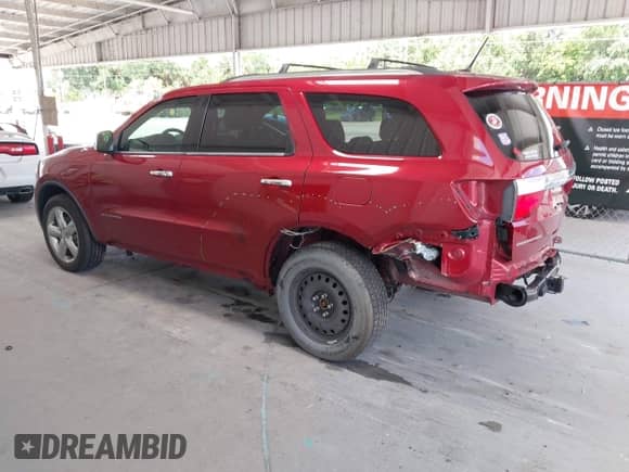2013 Dodge Durango Citadel with VIN 1C4RDHEG0DC669485, listed as a IAAI auction lot 42778143 with 86,136 mi miles and . Bid and sale history available at DreamBid. Image 3.