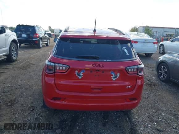 2022 Jeep Compass Limited with VIN 3C4NJDCB9NT157611, listed as a IAAI auction lot 43313280 with 59,475 mi miles and . Bid and sale history available at DreamBid. Image 16.