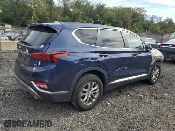 2019 Hyundai Santa Fe SE с VIN 5NMS2CAD8KH094606, выставлен на аукционе Copart как лот 85373215 с пробегом 106 411 миль миль и Списание • Salvage title. История ставок и продаж доступна на DreamBid. Изображение 3.