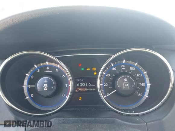 2012 Hyundai Sonata GLS with VIN 5NPEB4AC5CH403625, listed as a IAAI auction lot 43182975 with 48,406 mi miles and . Bid and sale history available at DreamBid. Image 7.