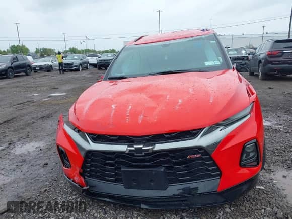2022 Chevrolet Blazer RS с VIN 3GNKBKRS8NS137309, выставлен на аукционе IAAI как лот 42366221 с пробегом 38 368 миль миль и . История ставок и продаж доступна на DreamBid. Изображение 12.