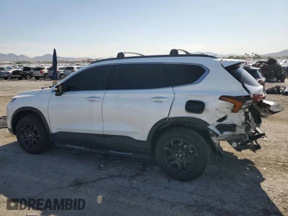 2023 Hyundai Santa Fe XRT with VIN 5NMS6DAJ1PH490156, listed as a Copart auction lot 60309225 with 44,884 mi miles and Salvage title. Bid and sale history available at DreamBid. Image 2.