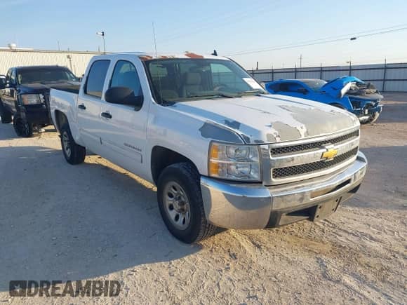 2012 Chevrolet Silverado 1500 LS z VIN 3GCPCREA3CG240817, wystawiony jako IAAI lot #43135184 z przebiegiem 314 528 mil mil oraz . Historia ofert i sprzedaży dostępna na DreamBid. Obrazek 1.