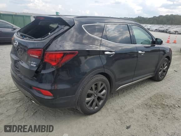 2018 Hyundai Santa Fe Ultimate с VIN 5XYZW4LA9JG555798, выставлен на аукционе Copart как лот 80665715 с пробегом 126 971 миль миль и Списание • Salvage title. История ставок и продаж доступна на DreamBid. Изображение 3.